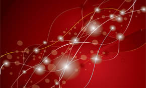 stars abstract red vector